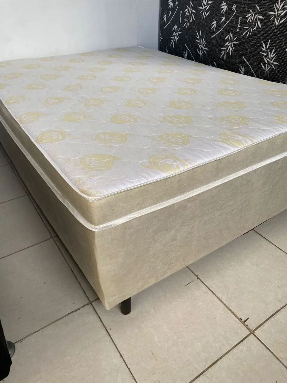 Cama Box Casal Confortável 