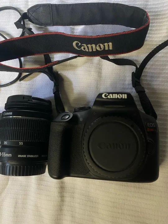 Câmera Canon + Lente 18-55mm - Foto 3