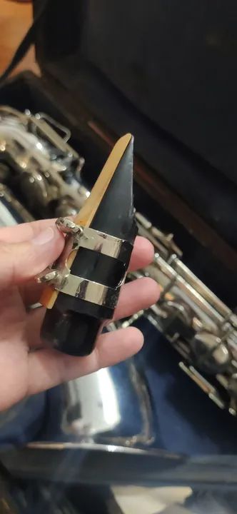 Saxofone Tcheco Vintage - Foto 3