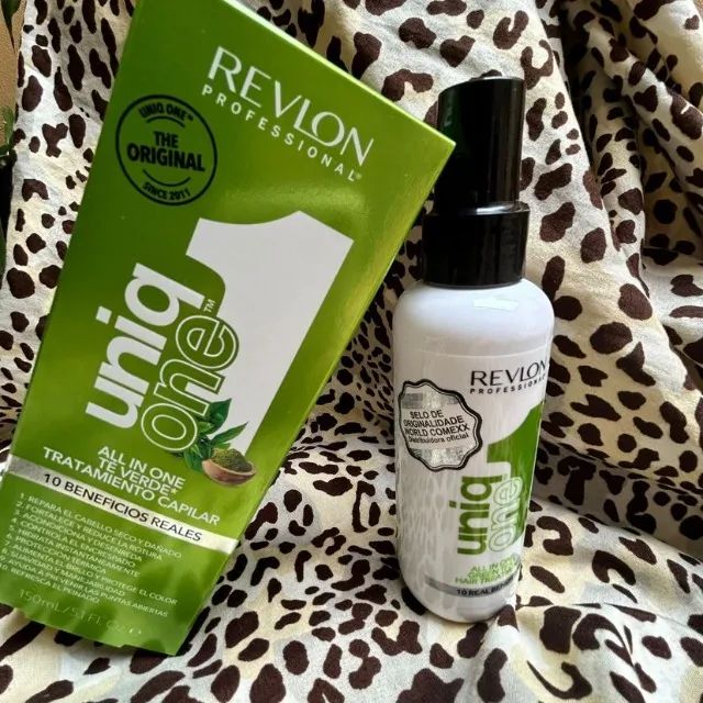 revlon professional uniq one green tea - leave-in 150ml - Foto 2