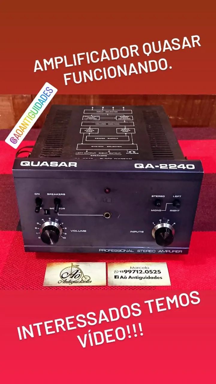 Amplificador Quasar QA-2240 