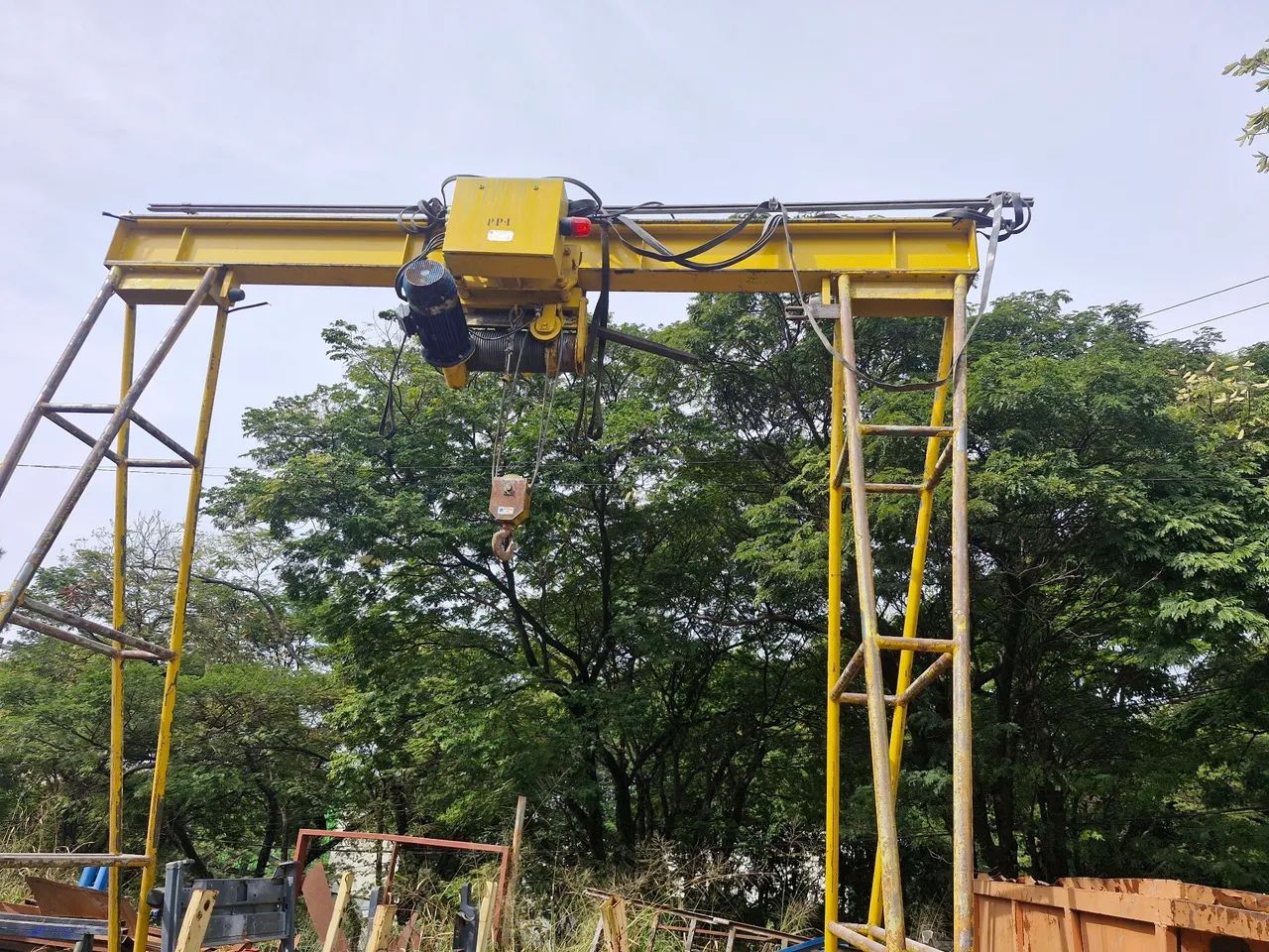 Portico  sem talha  p 4 toneladas 