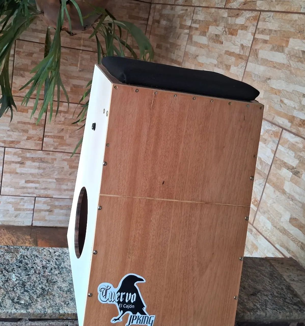 Cajon Eletro Acústico Cuervo Jpking Super Grave  - Foto 4