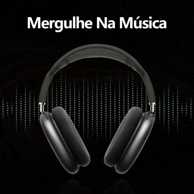 Fone de Ouvido Bluetooth5.3 Com Microfone Over-ear - Foto 4