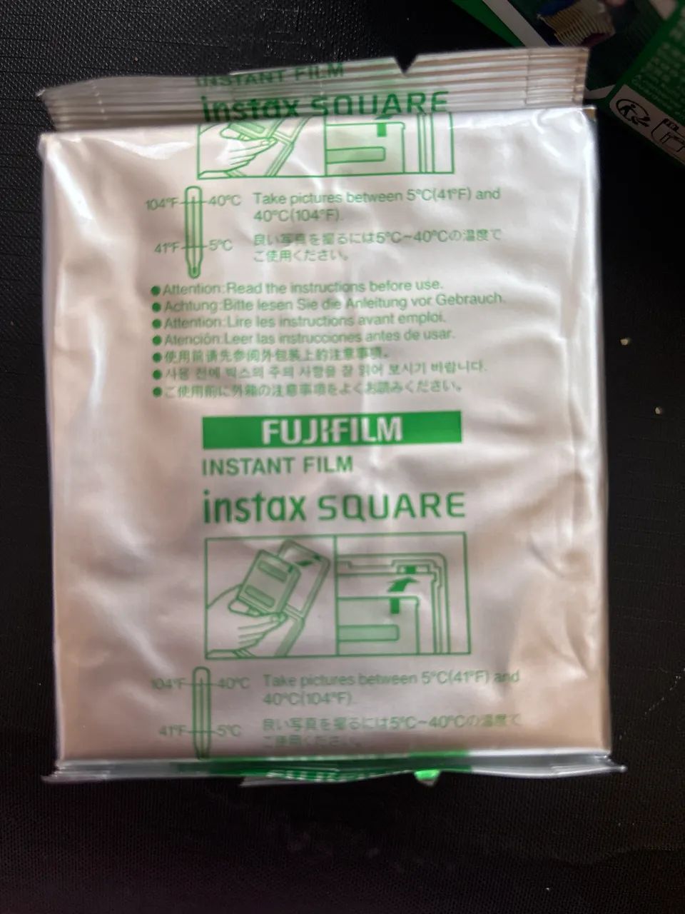 Polaroid Instax filme quadrado -10x2 fotos - Foto 2