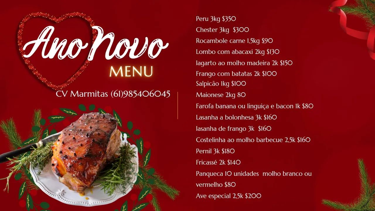 Ceia de Ano novo réveillon  - Foto 2