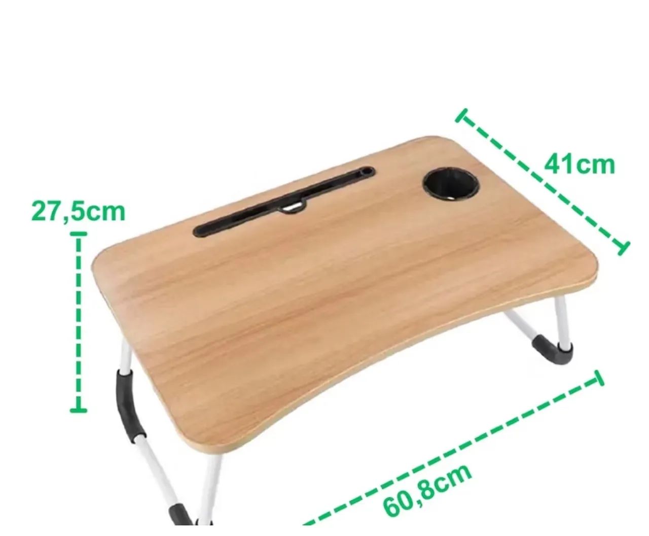 Mesa Suporte para Notebook com Porta-Copos - Foto 3