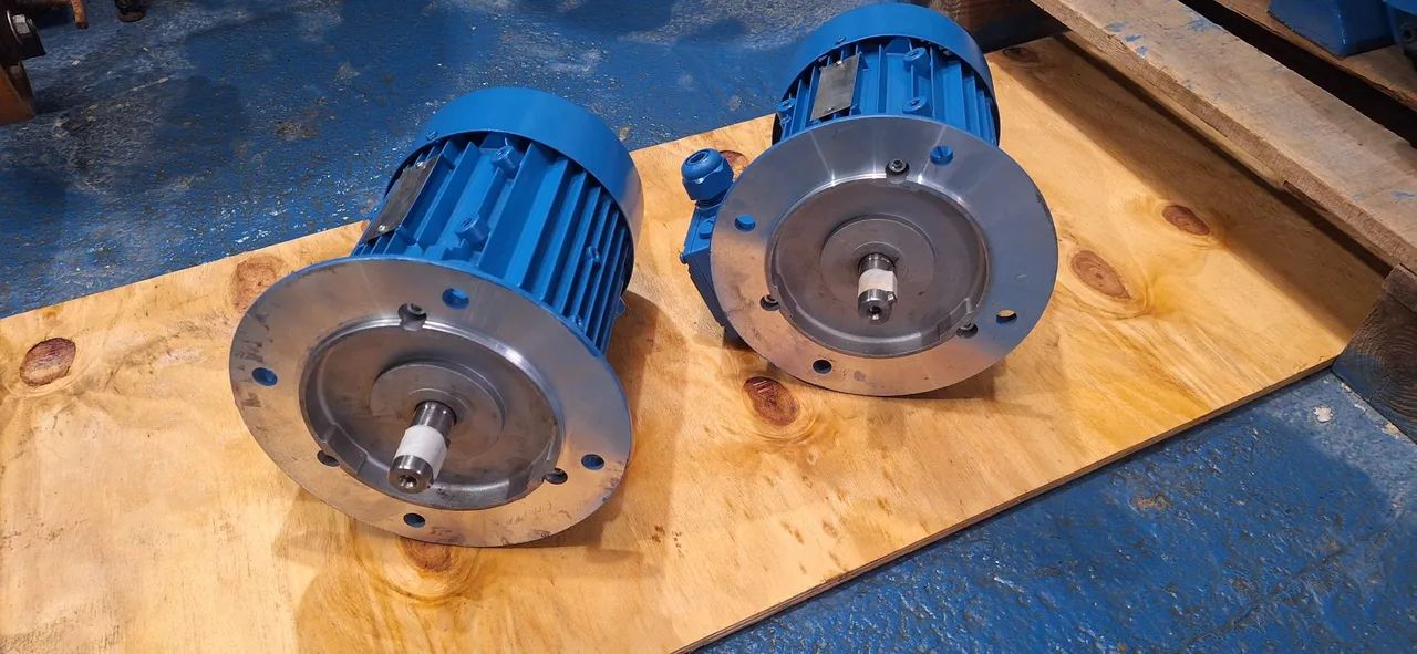 Motor elétrico trifásico 1 cv rpm 1695 baixa rotação 4 polos.