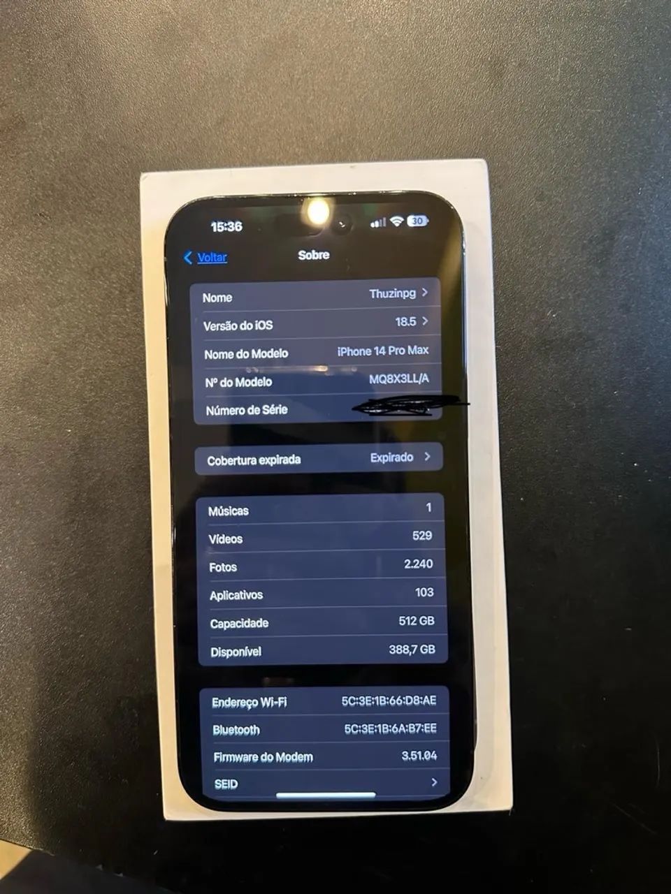iPhone 14 Pro Max 512gb Space Black
