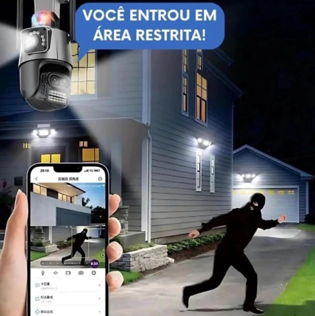 Câmera de segurança 