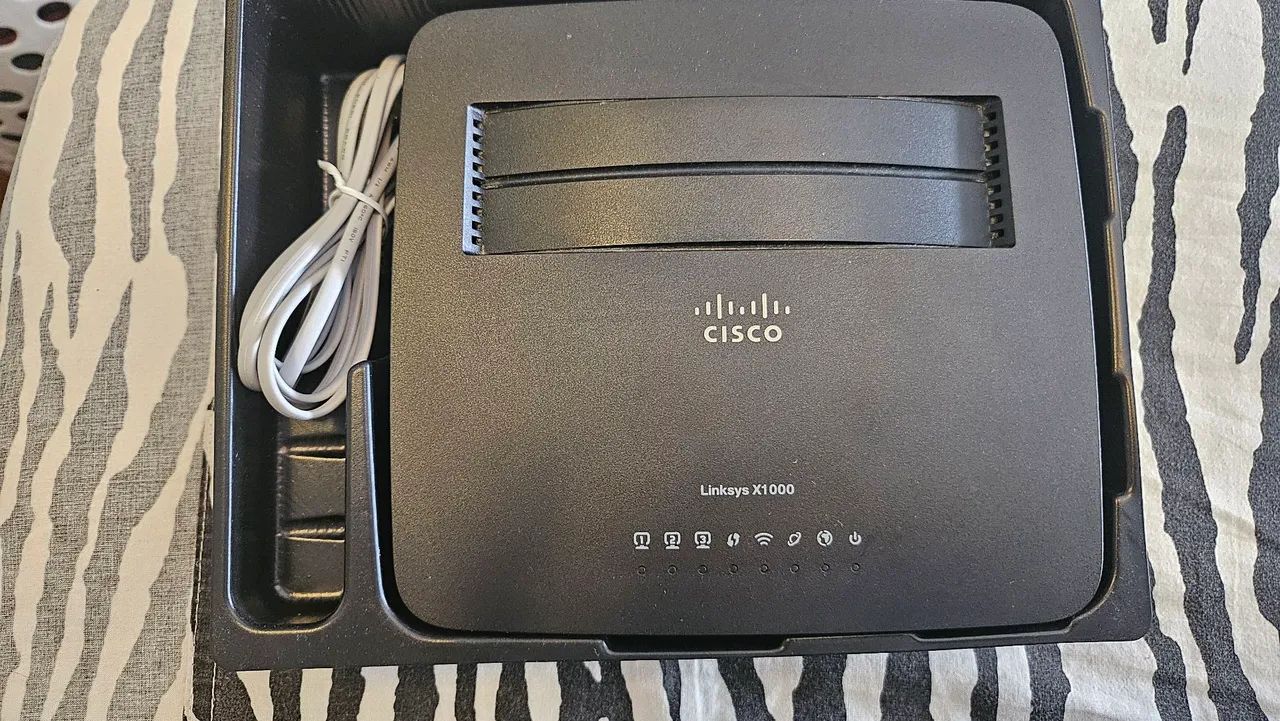 Roteador Cisco Wi-Fi ethernet 