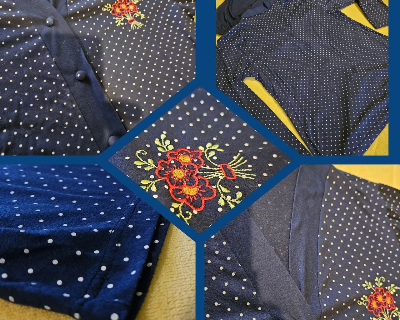 CONJUNTO PIJAMA MALHA AZUL - Foto 3