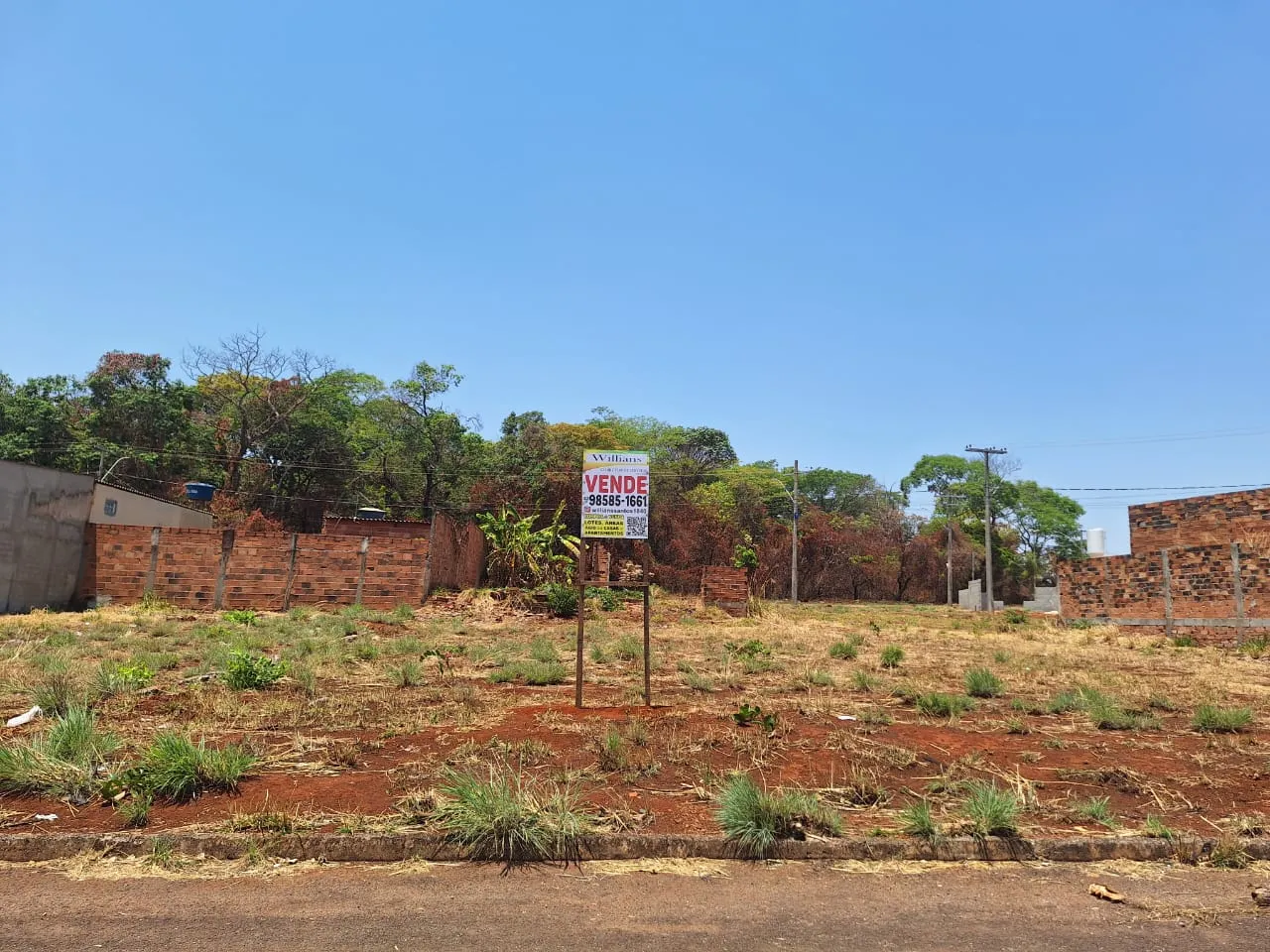 Lote 231m² (Asfalto e Agua) Residencial São Bernardo - Trindade