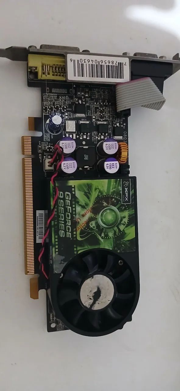 Placa de Vídeo  GeForce 9 Series gt9500 1 gb ddr2 64 bits