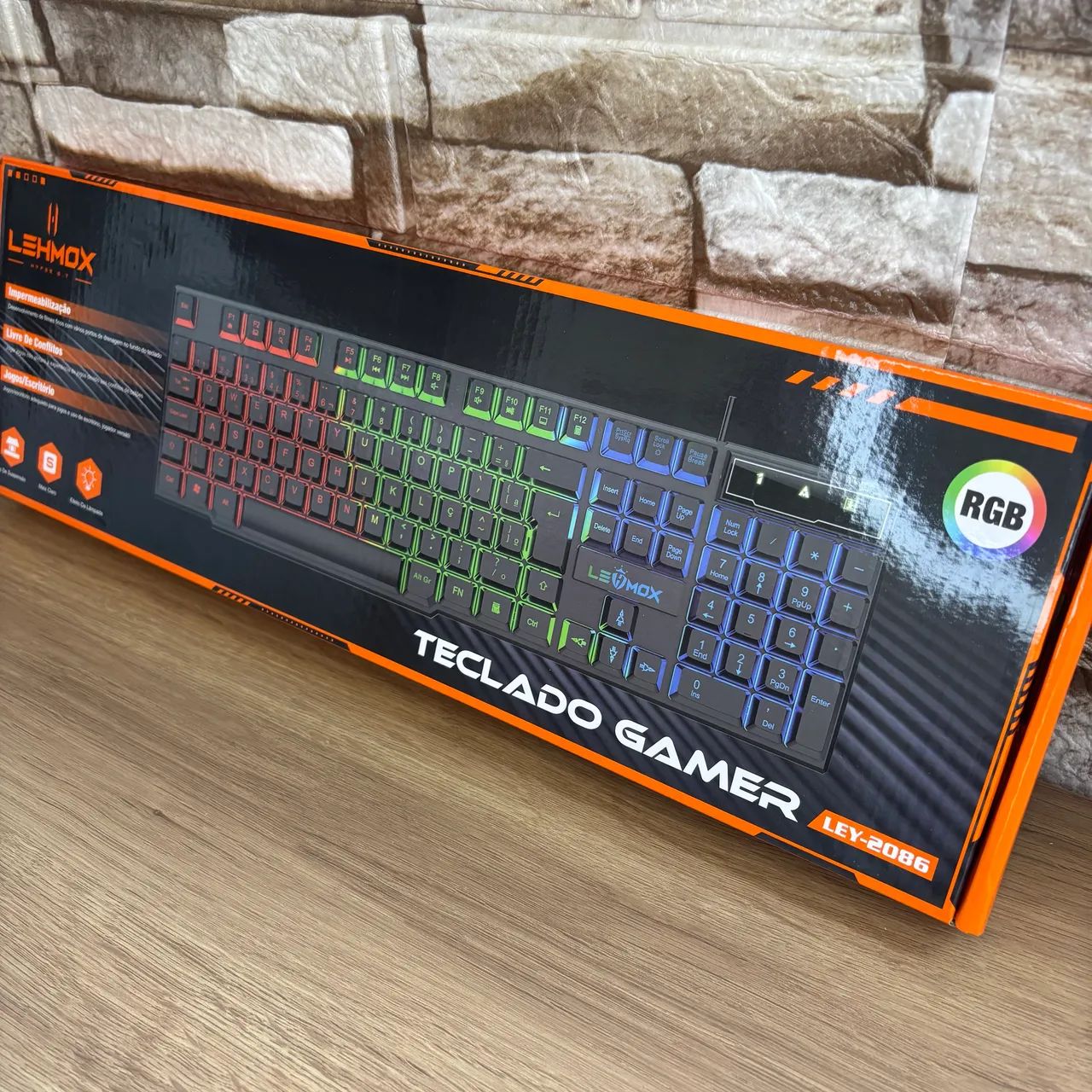 TECLADO GAMER COM LED - Foto 4