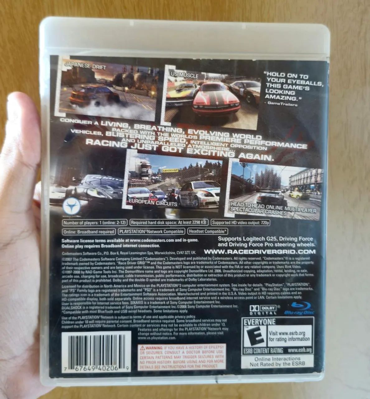 GRID Ps3 (Faço olx pay)  - Foto 2