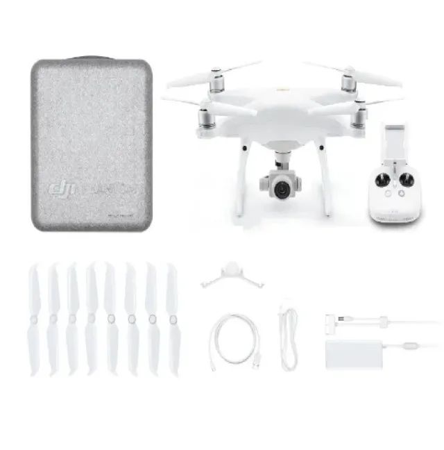 Drone Dji Phantom 4 Pro Branco 04 Baterias - Foto 3