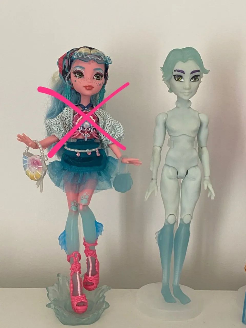 Boneco Gil Monster High G3 Perna Azul - Foto 3