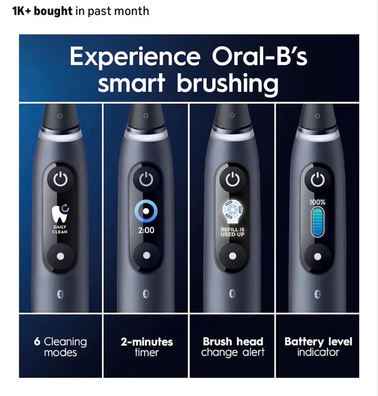 Escova de dentes elétrica Oral-B iO Series 8 - Eletroportáteis