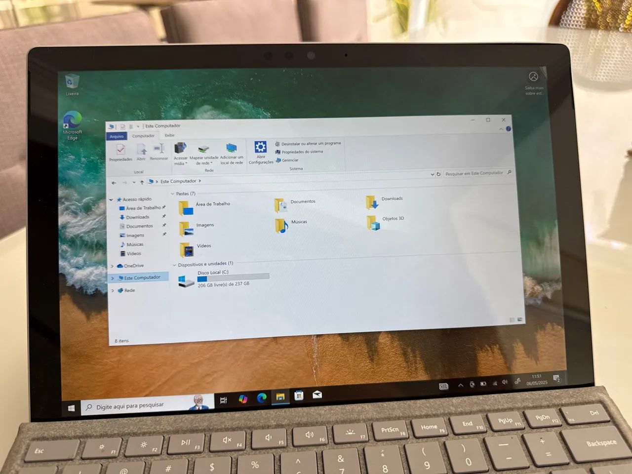 Tablet Microsoft Surface Pro 5 com chip 4g desbloqueado - Foto 2