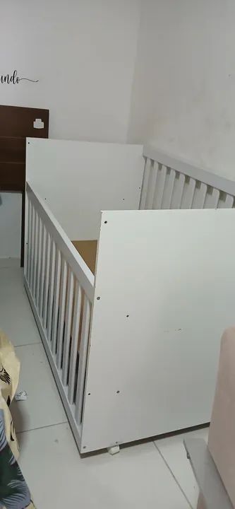 Berço de Bebê Branco 