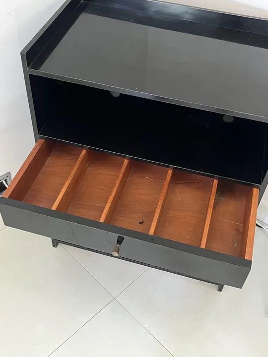 Mesa para vitrola e discos de vinil  - Foto 5