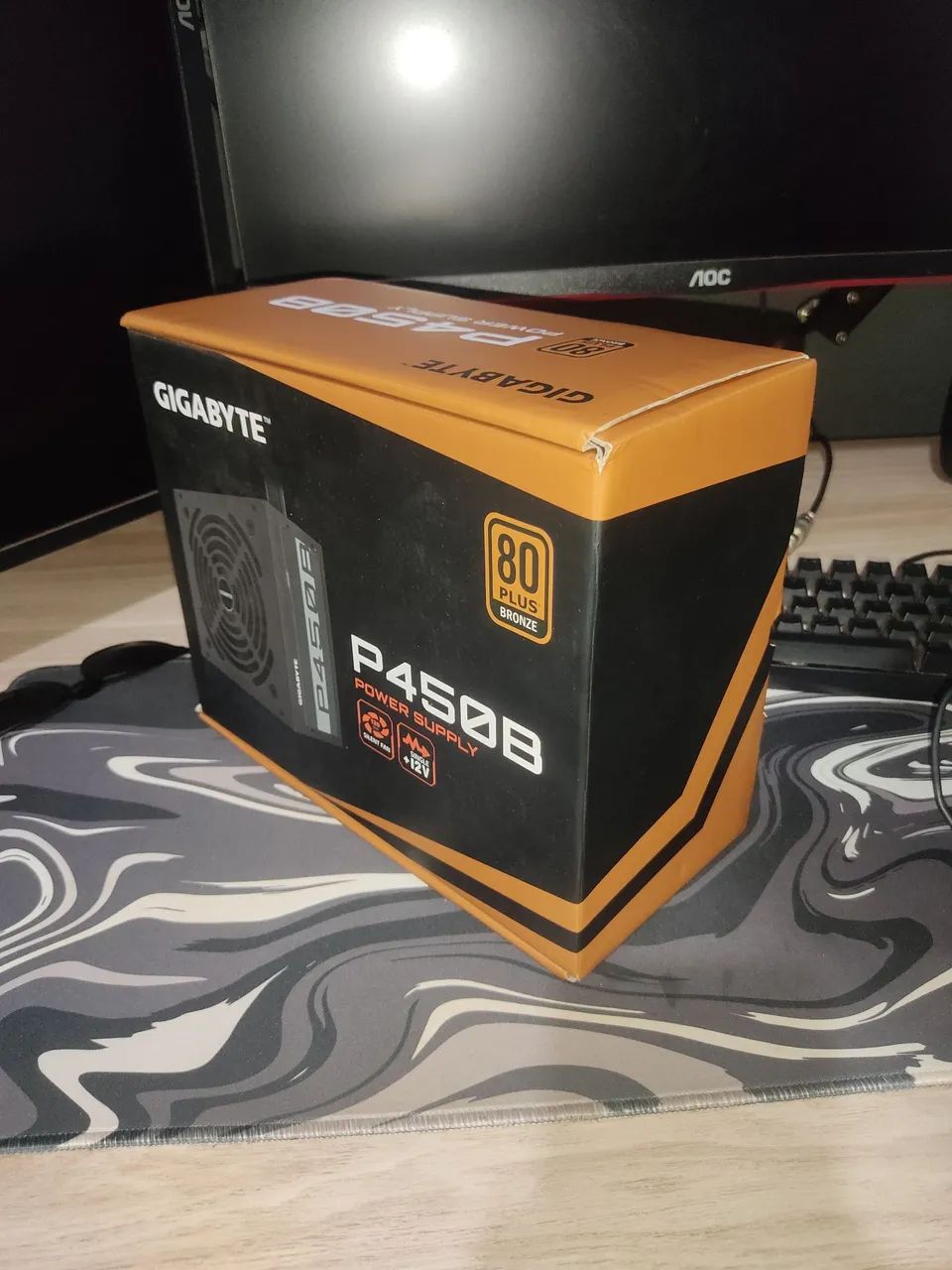 Fonte Gigabyte P450B (nunca usada)64297079156867120