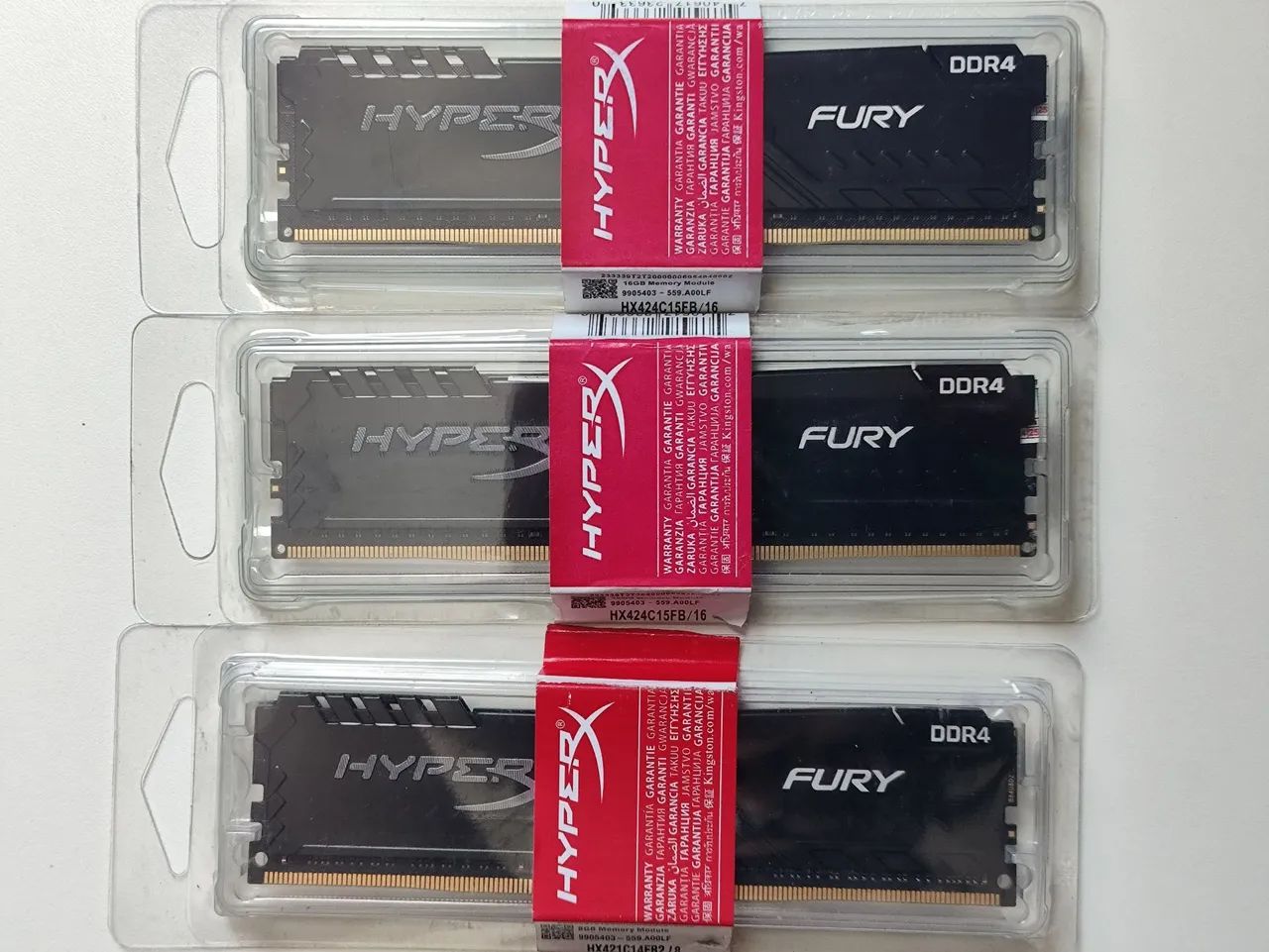 Memória RAM HyperX Fury DDR4 8GB - Foto 2