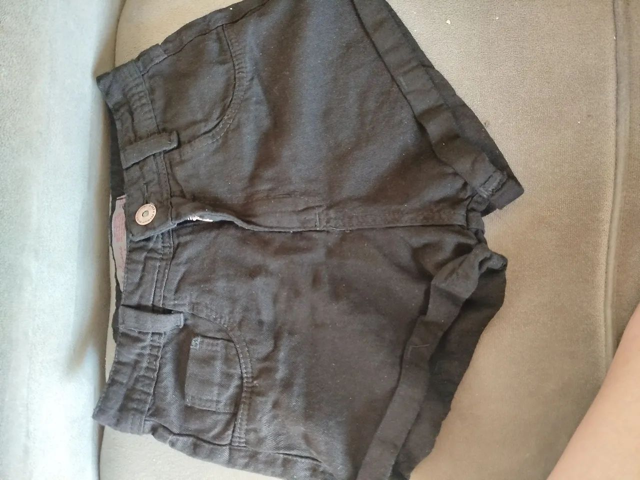 Short Jeans Preto