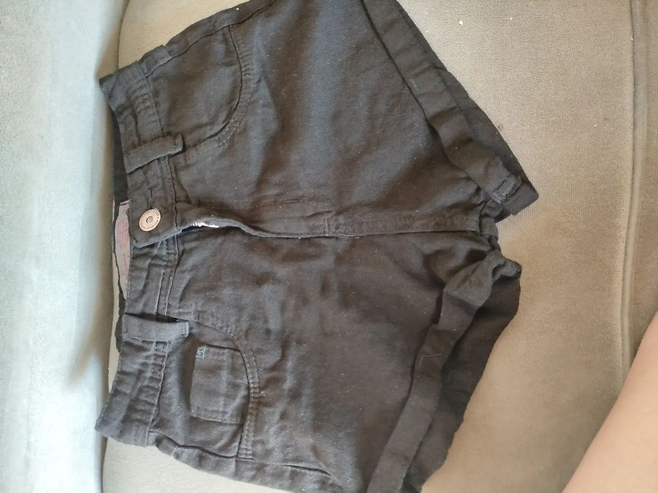 Short Jeans Preto
