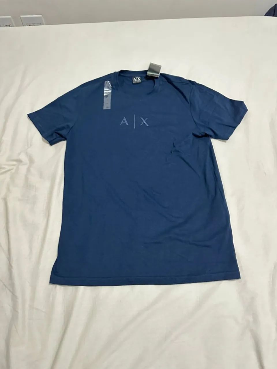 Camisa Armani Exchange, Nova, Tamanho M, Malha Peruana - Foto 2