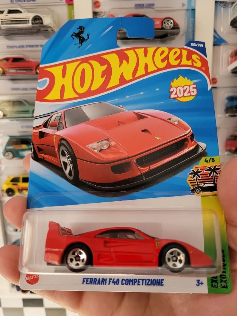 Dupla Ferrari Vermelha 2025 Hot Wheels. - Foto 2