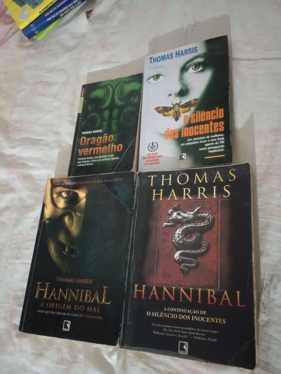 Livros de Thomas Harris - Hannibal Lecter