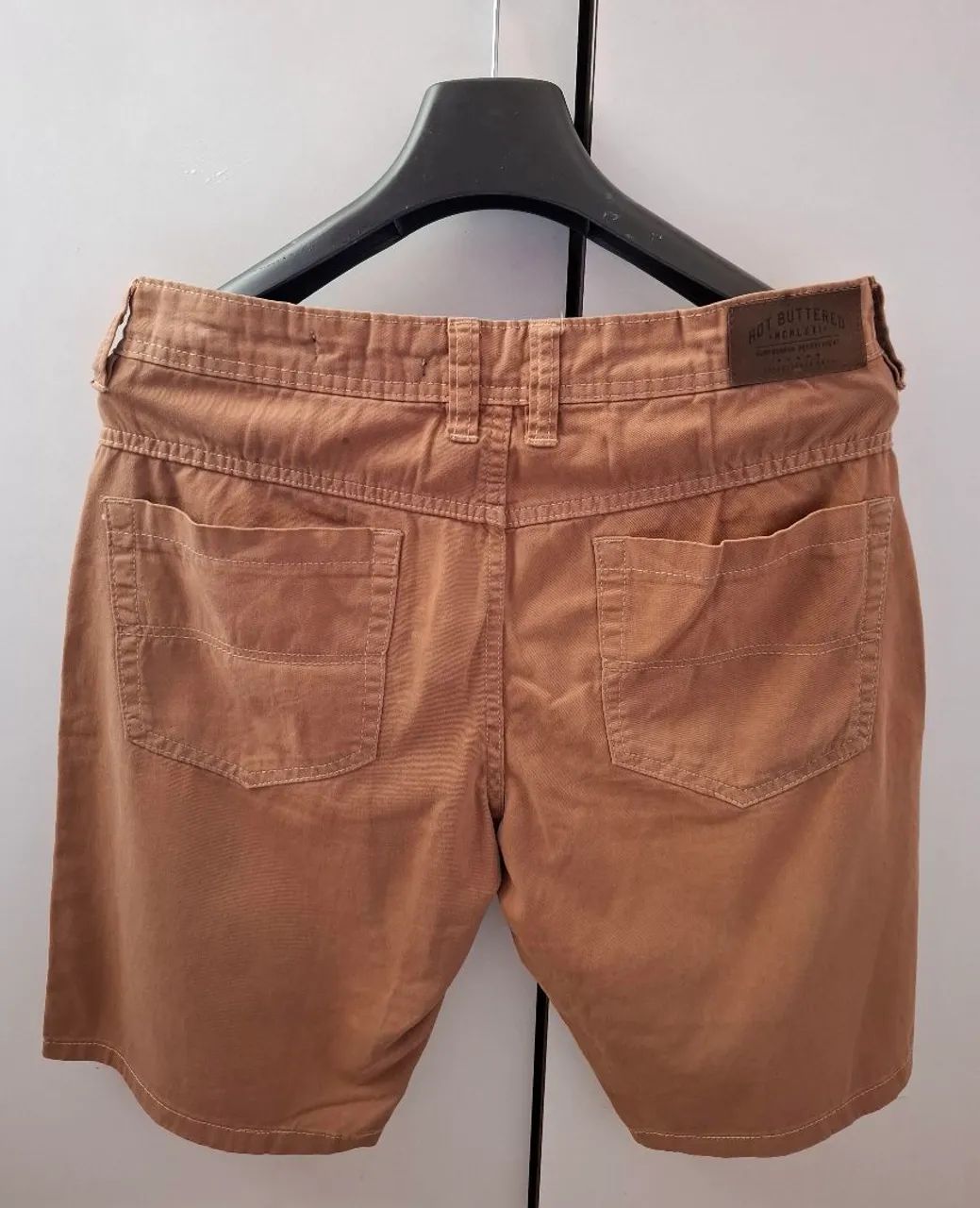 Bermuda Masculina Hot Buttered - Bege - Foto 2