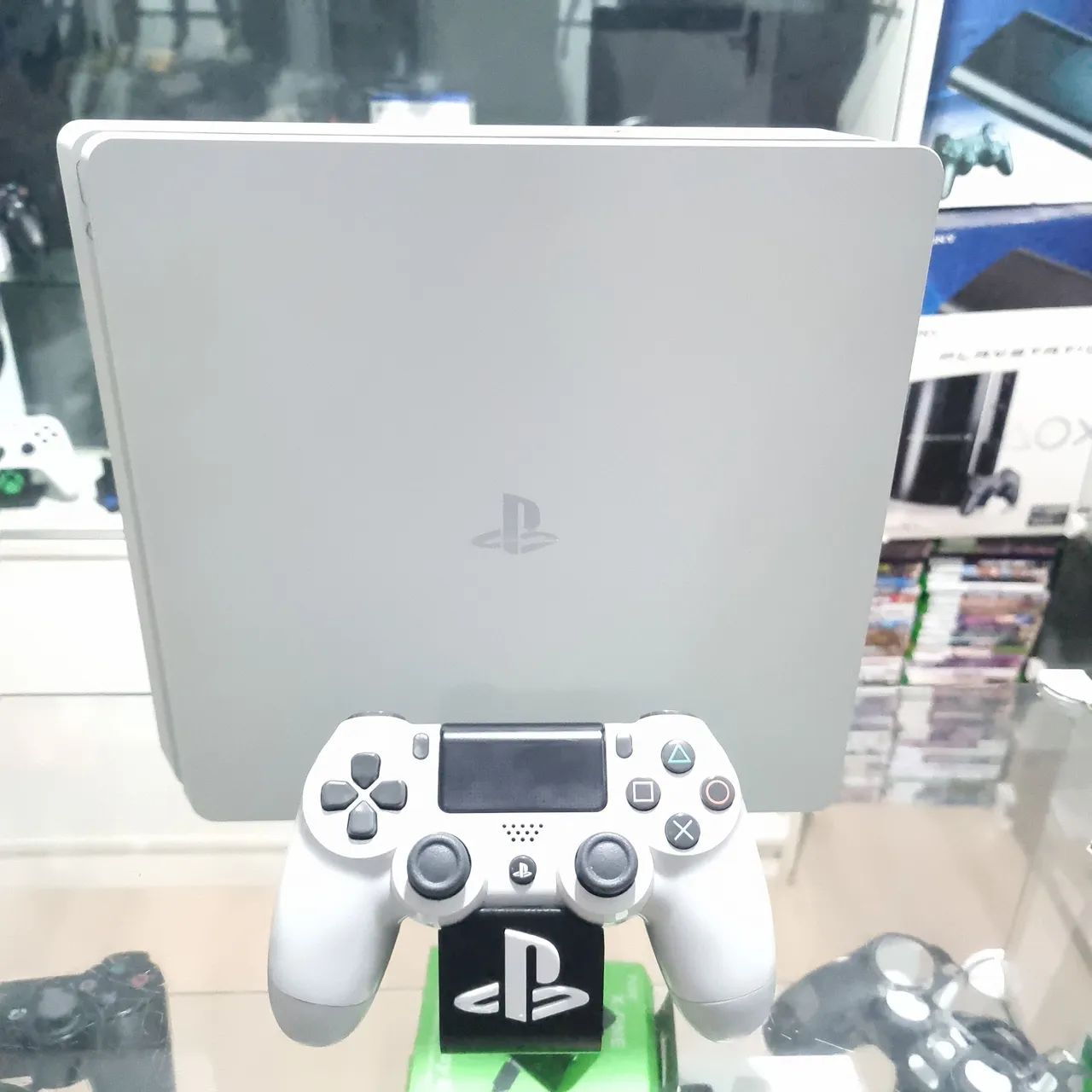 PS4 Slim 1tb d3sbl0qu34d0, Garantia, Aceito usado de entrada, Aceitamos Cartão ate 18x - Foto 3
