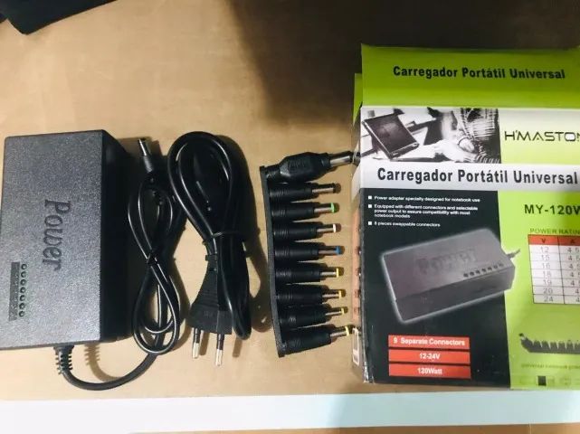 Fonte Carregador Universal para notebook