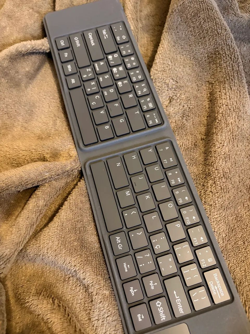 Teclado VX Case Bluetooth dobrável com touchpad - Foto 2