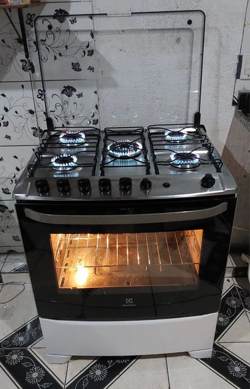 Fogão electrolux 5 bocas ACENDIMENTO AUTOMÁTICO  - Foto 3