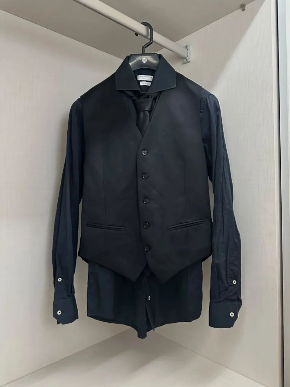 Terno completo Brooksfield Premium Slim Preto  - Foto 3
