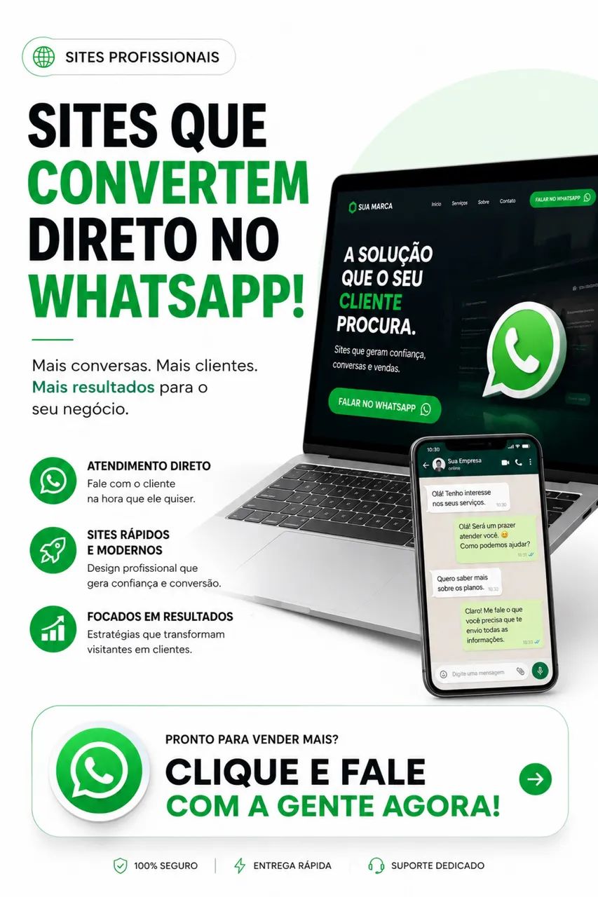 Site de vendas - conversão no WhatsApp  - Foto 3