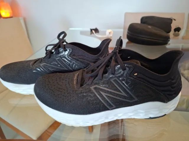Tênis New Balance Fresh Foam Beacon v3 (feminino) - Preto - Foto 3