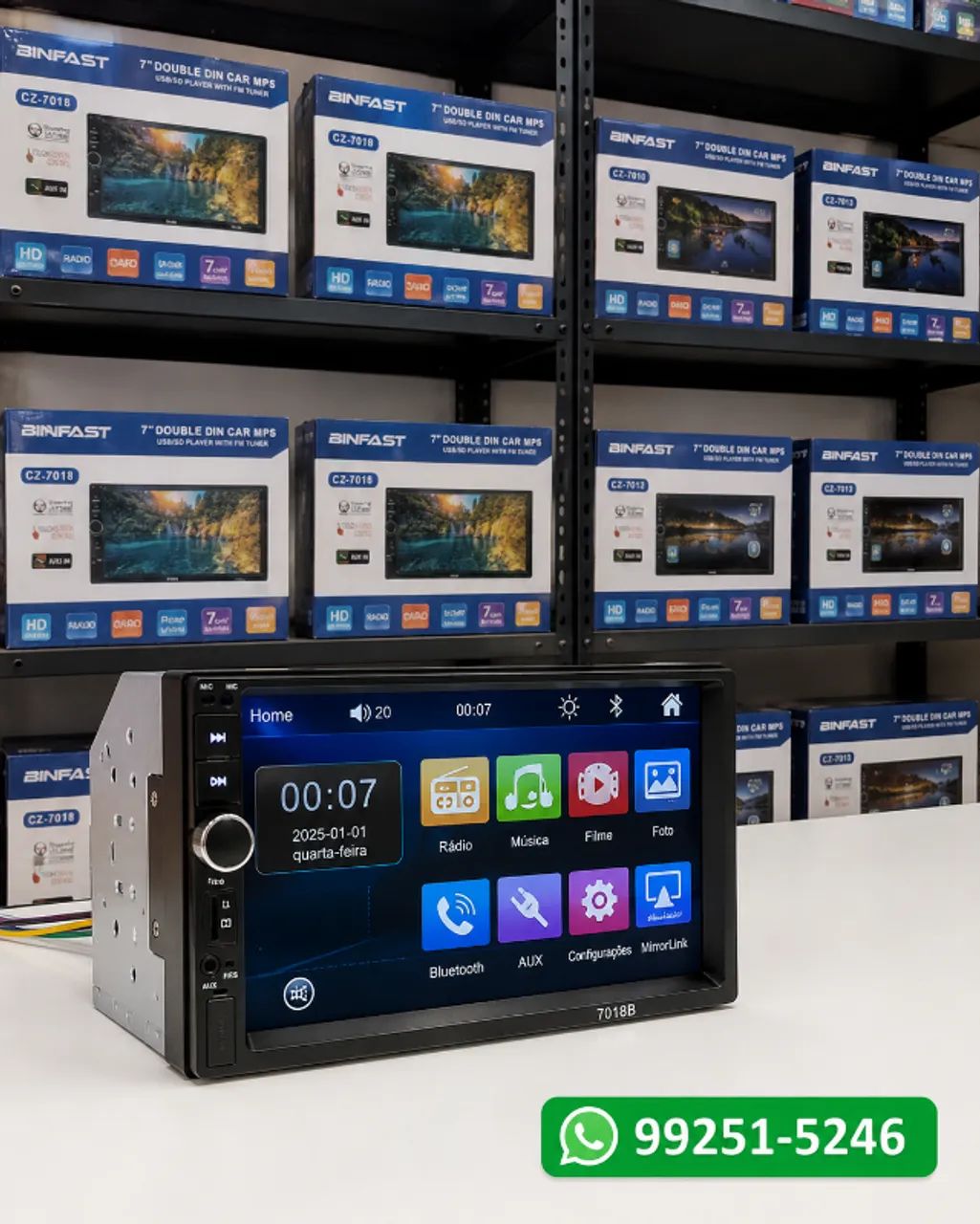 Multimídia 2din , a pronta entrega ! - Foto 3
