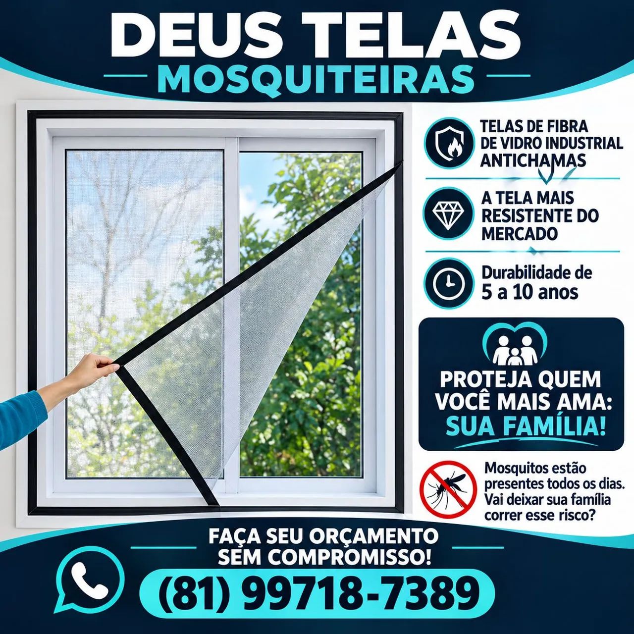 TELAS MOSQUITEIRAS 