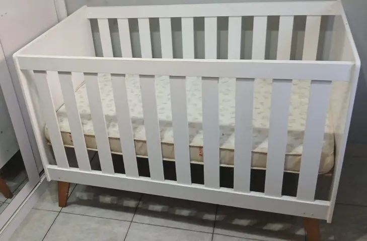 Ber ço Mini Cama Branco Ludmilla - Foto 2