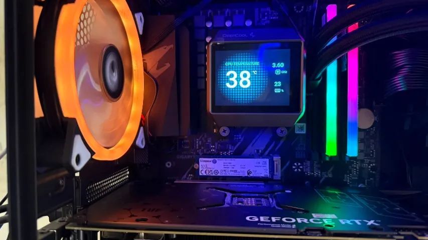 Kit Upgrade - Ryzen 7 5700x3d + Aorus Elite B550M  - Foto 3