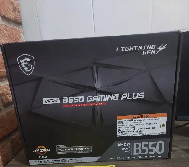 Kit Ryzen 7 5700x + MSI B550 Gaming Plus 