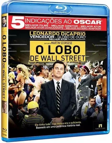 Blu-Ray O Lobo de Wall Street- Original