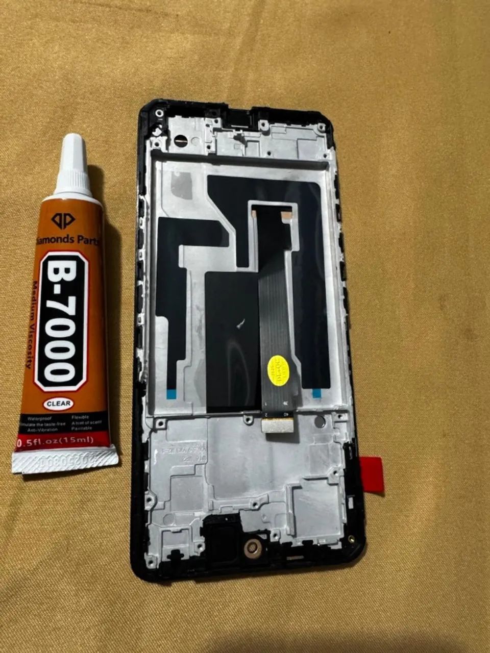 Tela Compativel Para Xiaomi Redmi Note 12 Pro 5g Com Aro +cola 15ml