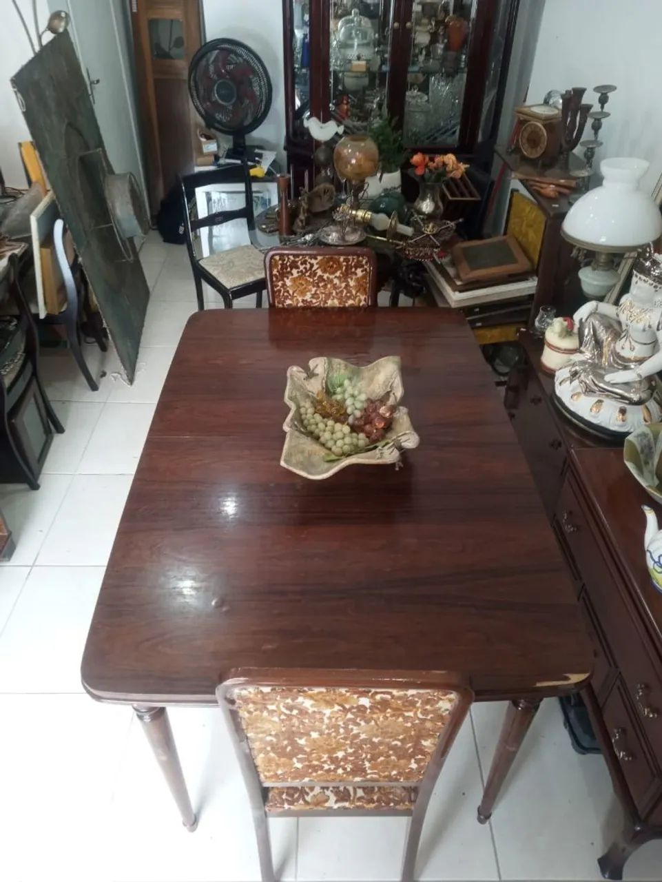 Mesa de jantar para até 10 cadeiras anos 70 - Foto 2