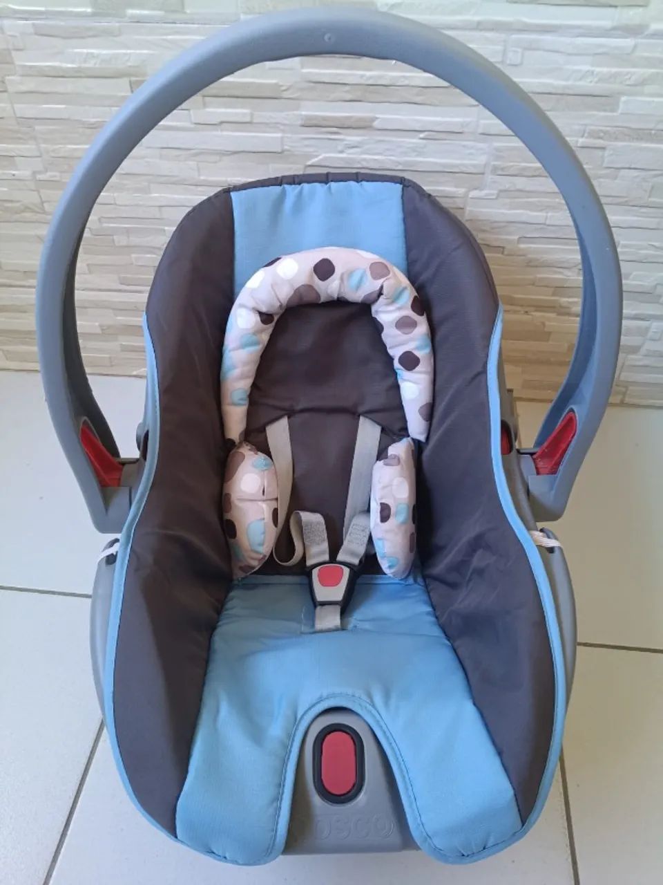 Bebê conforto, Carrinho e Bebê Canguru tudo em ótimo estado - Foto 4